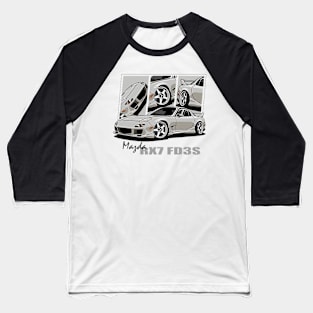 Mazda RX7, JDM, Japanese cars Baseball T-Shirt